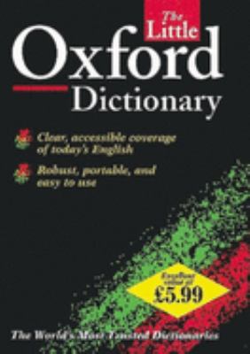 Titelbild: The little Oxford dictionary.