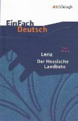 Titelbild: Lenz. Der Hessische Landbote.
