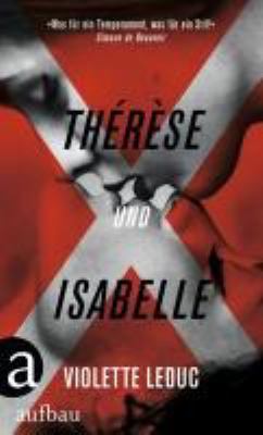 Titelbild: Thérèse und Isabelle : Roman.