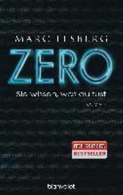 Titelbild: Zero : sie wissen, was du tust ; Thriller.