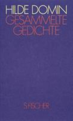 Titelbild: Gesammelte Gedichte.