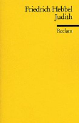 Titelbild: Judith : eine Tragödie in fünf Akten.