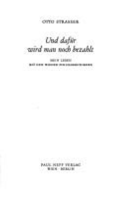 Titelbild: Und dafür wird man noch bezahlt : mein Leben mit den Wiener Philharmonikern.