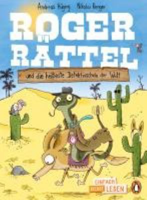 Titelbild: Roger Rättel und die heißeste Detektivschule der Welt. Band 1.
