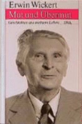 Titelbild: Mut und Übermut : Geschichten aus meinem Leben. Band 1.