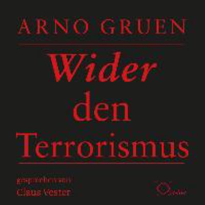Titelbild: Wider den Terrorismus.