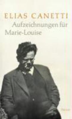 Titelbild: Aufzeichnungen für Marie-Louise.