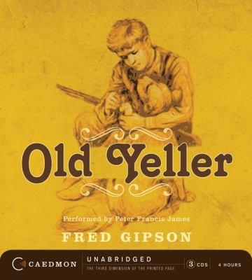 Titelbild: Old Yeller (Text in amerikanischer Sprache).