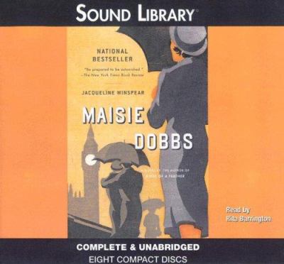 Titelbild: Maisie Dobbs (Text in amerikanischer Sprache).