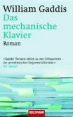 Titelbild: Das mechanische Klavier : Roman.