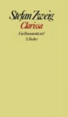 Buchcover von Clarissa : ein Romanentwurf von Stefan Zweig