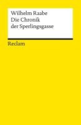 Buchcover von Die Chronik der Sperlingsgasse von Wilhelm Raabe