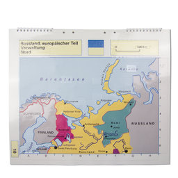 Titelbild Refliefkarte Europa-Atlas