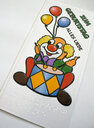 Vergrößerungsansicht: Clown mit Trommel und Luftballon