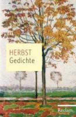 Vergrößerungsansicht: Buchcover von Herbstgedichte