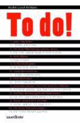 Buchcover von To do! von Endre Lund Eriksen
