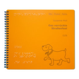 Buch mit Ringbindung, Motiv Hund 