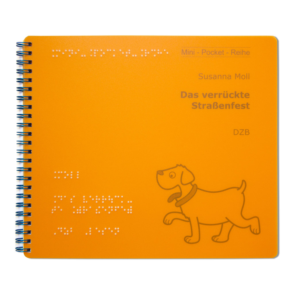Buch mit Ringbindung, Motiv Hund 