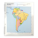 Vergrößerungsansicht: South America, key map