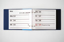Vergrößerungsansicht: Aufgeklappter Taschenkalender Wochenansicht in Großdruck