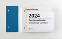 Vergrößerungsansicht: Kalendarium Großdruck Taschenkalender mit Lesezeichen und Notizblättern
