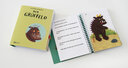 Vergrößerungsansicht: Der Grüffelo, ein taktiles Kinderbuch mit Großdruck, Braille-Schrift und tastbaren Motiven aus verschiedenen Materialien