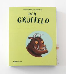 Buchcover Der Grüffelo, ein taktiles Kinderbuch