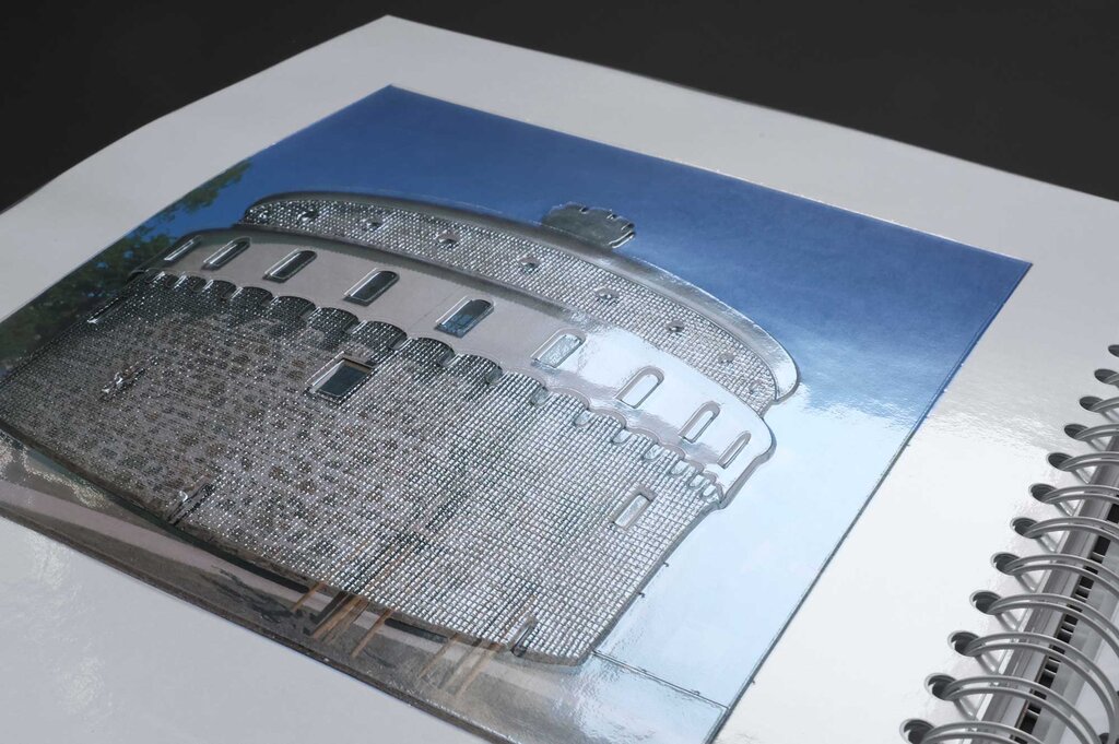 Taktil gestaltete Abbildung vom Rondell des Kaisertrutzes in Görlitz.