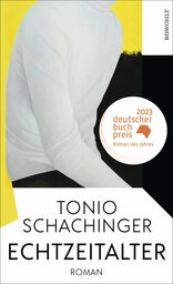 Vergrößerungsansicht: Buchcover Tonio Schachinger Echtzeitalter