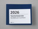 Vergrößerungsansicht: Großdruck-Taschenkalender mit Ringbuch und Kalendarium in großer Schrift