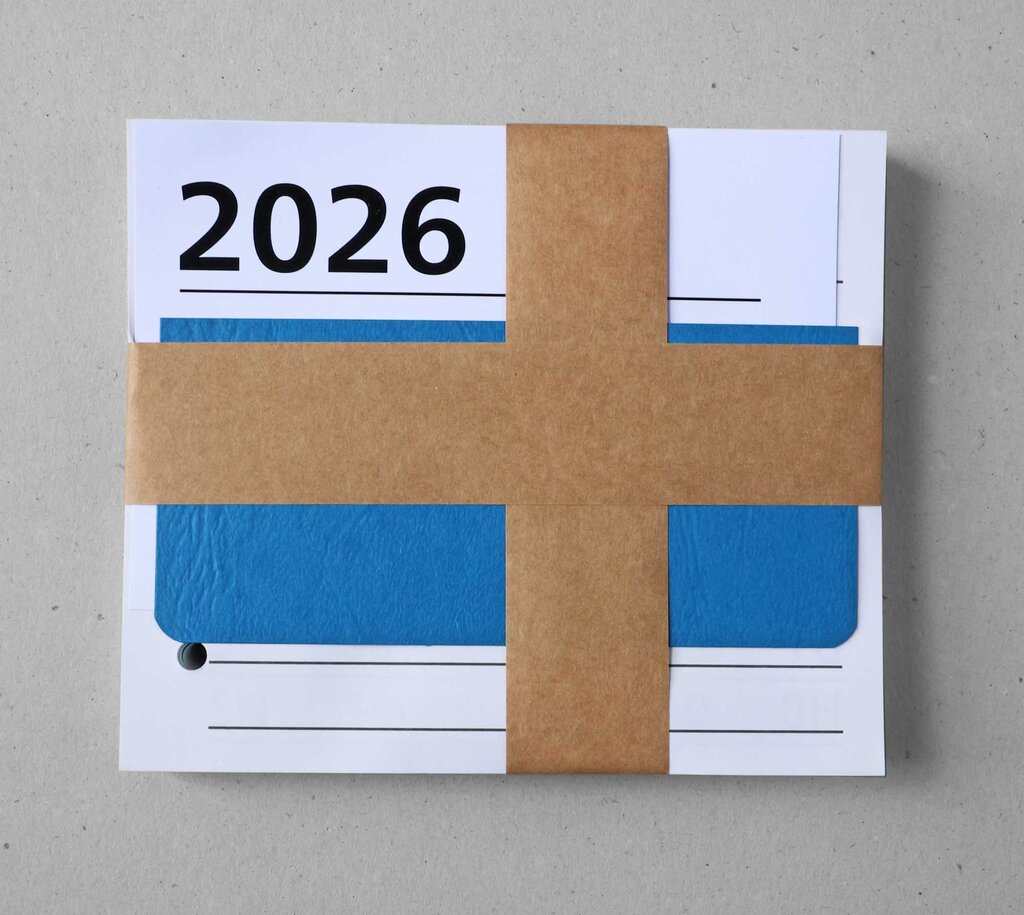 Nachfüllpackung für den Großdruck-Taschenkalender Comfort