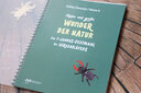 Vergrößerungsansicht: Aufgeklapptes Ringbuch mit farbigem Buchcover