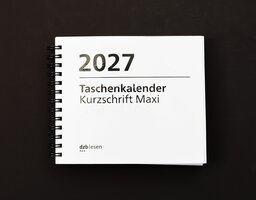 Braille-Taschenkalender MAXI 2027 : Kurzschriftausgabe. 1 Bd. 
