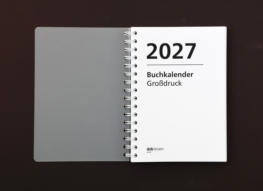Großdruck-Buchkalender 2027. 1 Bd.GD