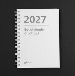 Großdruck-Buchkalender 2027. 1 Bd.GD