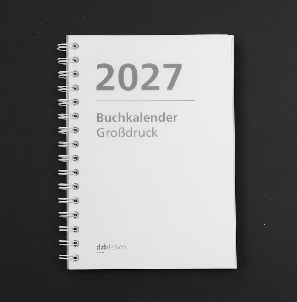 Großdruck-Buchkalender 2027. 1 Bd.GD