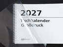 Vergrößerungsansicht: Großdruck-Tischkalender 2027 : Wochenübersicht. 1 Bd.GD