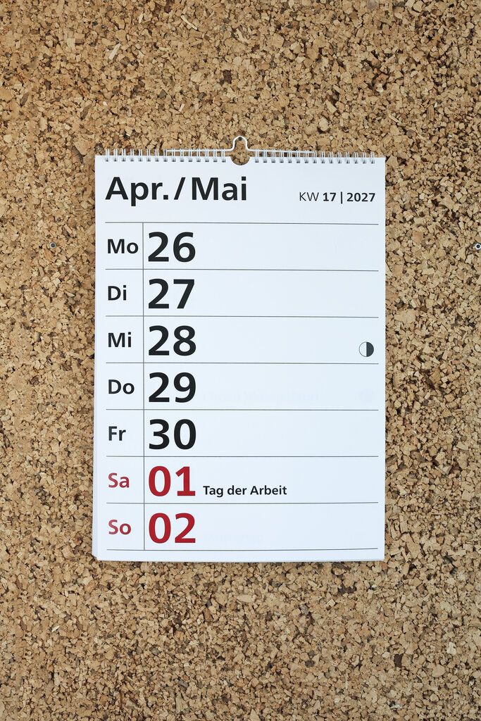 Großdruck-Wandkalender 2027 : Wochenübersicht. 1 Bd.GD