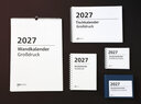 Vergrößerungsansicht: Großdruck-Wandkalender 2027 : Wochenübersicht. 1 Bd.GD