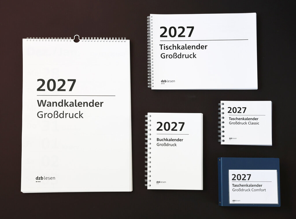 Großdruck-Wandkalender 2027 : Wochenübersicht. 1 Bd.GD