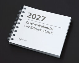 Großdruck-Taschenkalender CLASSIC 2027. 1 Bd.GD