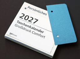 Kalendarium Großdruck-Taschenkalender COMFORT 2027 : Nachfüllpack. 1 Loseblatts./KarteGD