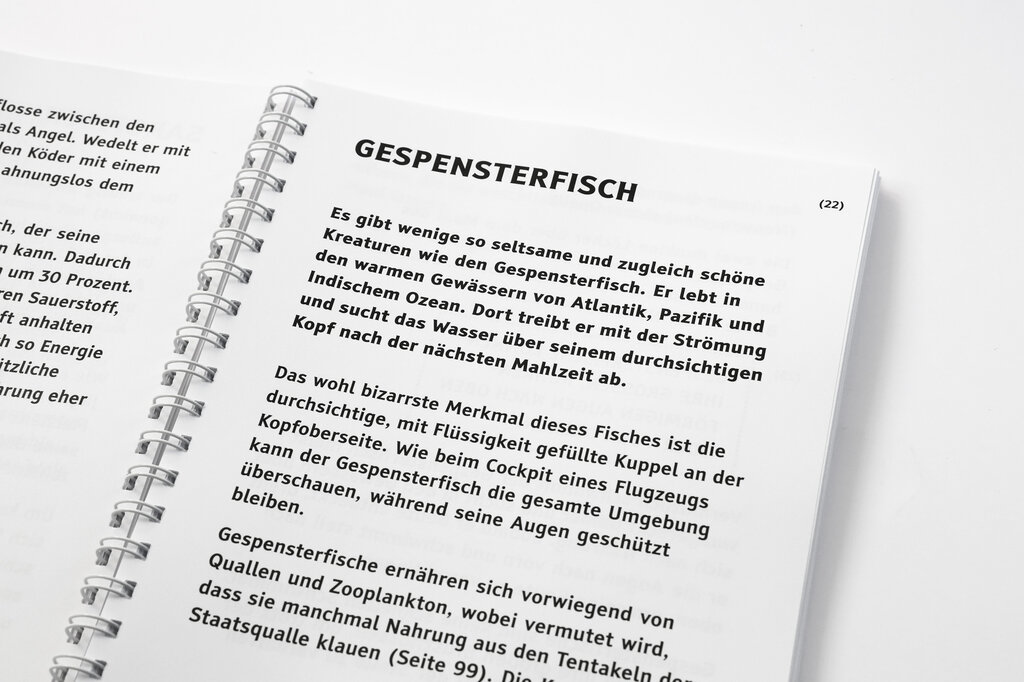 Set: Relief-Wandkalender 2027 «Leben in der Tiefsee« plus Ralph: »Tiefsee-Monster« (GD)